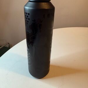 Starbucks matte black stainless steel water bottle